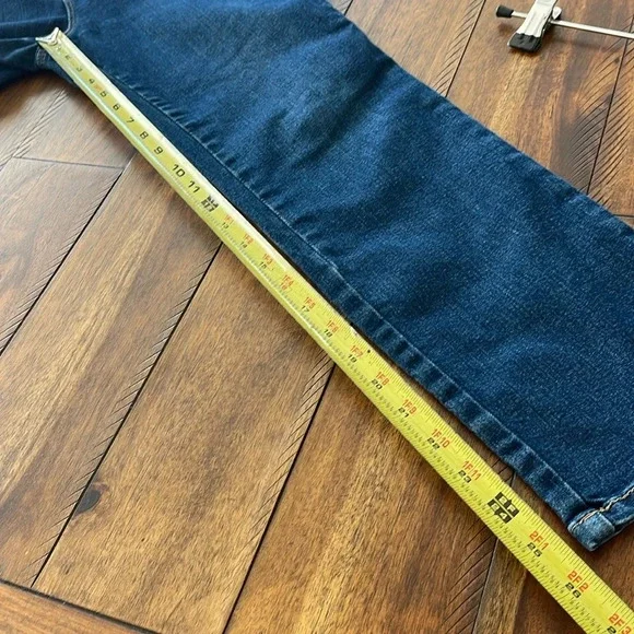 Gloria Vanderbilt blue denim jeans pants size 6p petite Amanda high rise - Picture 8 of 10